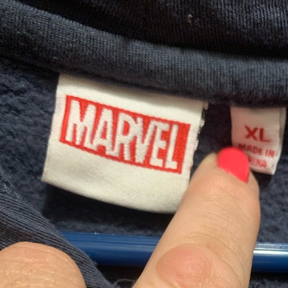 Spider-Man Marvel Hooded Sweatshirt XL - Picture 5 of 5